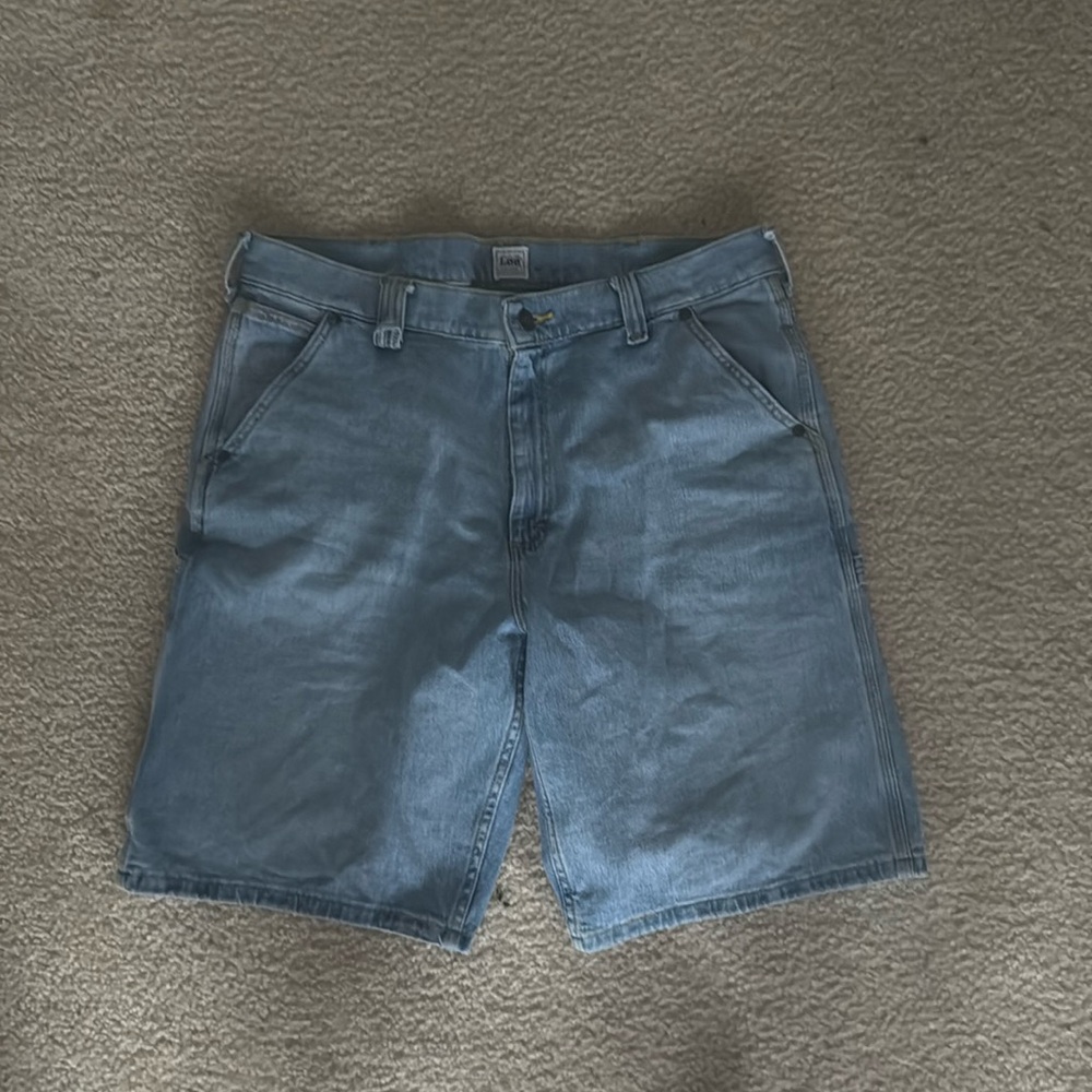Men’s jorts Jean shorts by Lee oversized jean shorts